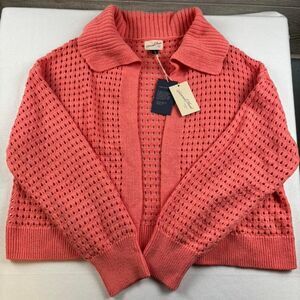 Universal Thread Peach Open-Knit Cardigan | Lightweight Sweater | Women’s XXL